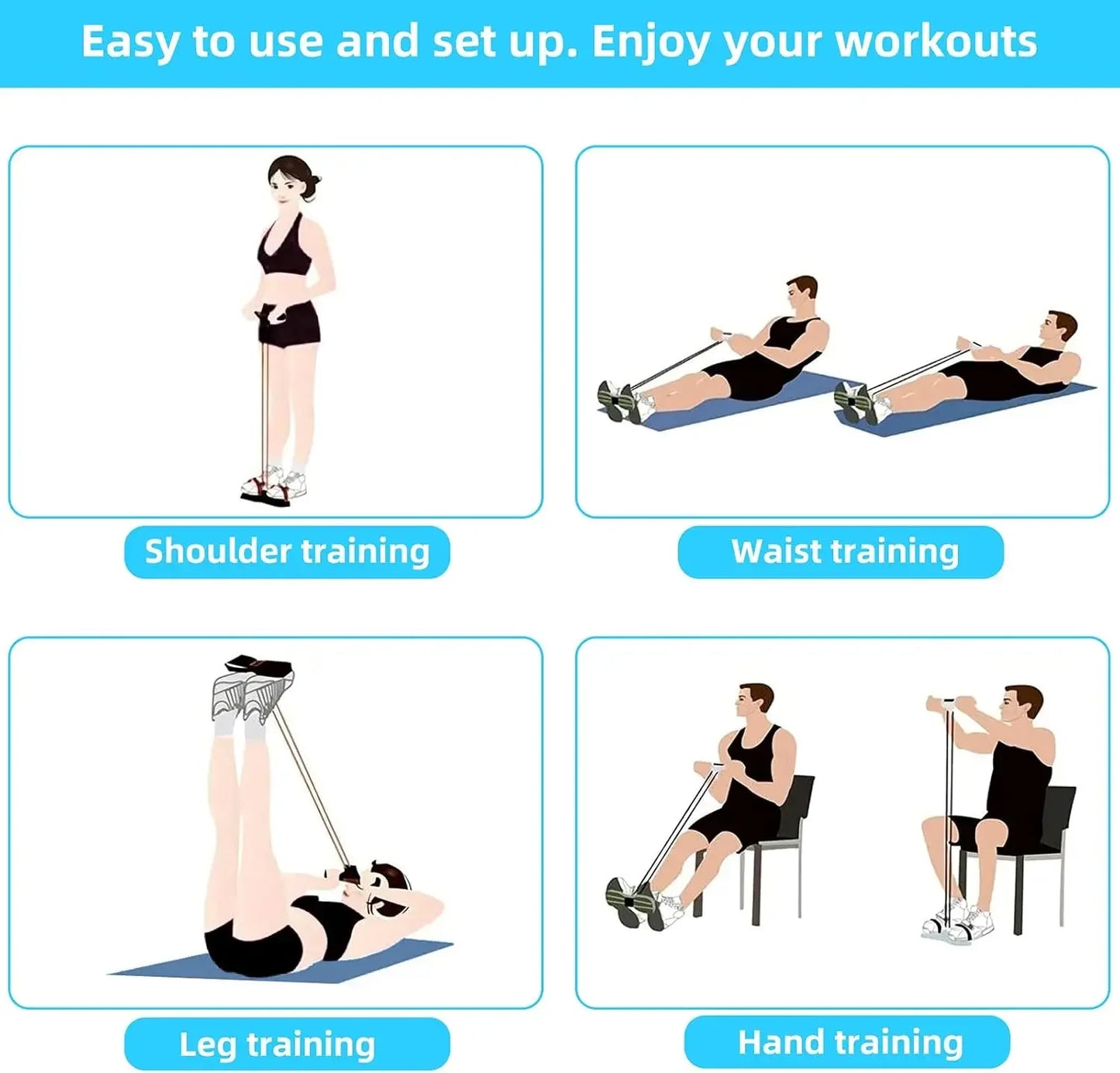 Pedal Resistance Band